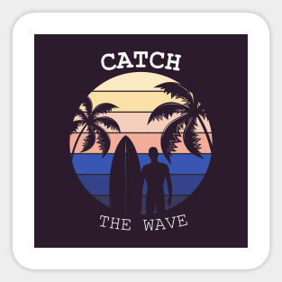 Catch the Wave Sticker